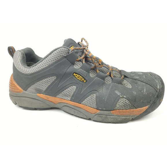 Keen Men\'s Water Resistant  Utility San Antonio Aluminum Toe Gray  Size 14 D KEEN Utility San Antonio #1021343 Men main image 4